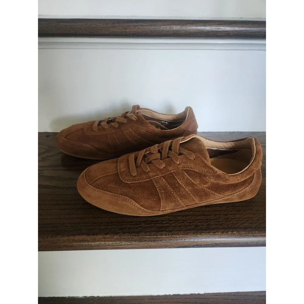 NEW Madewell The Oaklynne Sneaker Russet Size 7  EU 38 $148 NZ737 Current Season